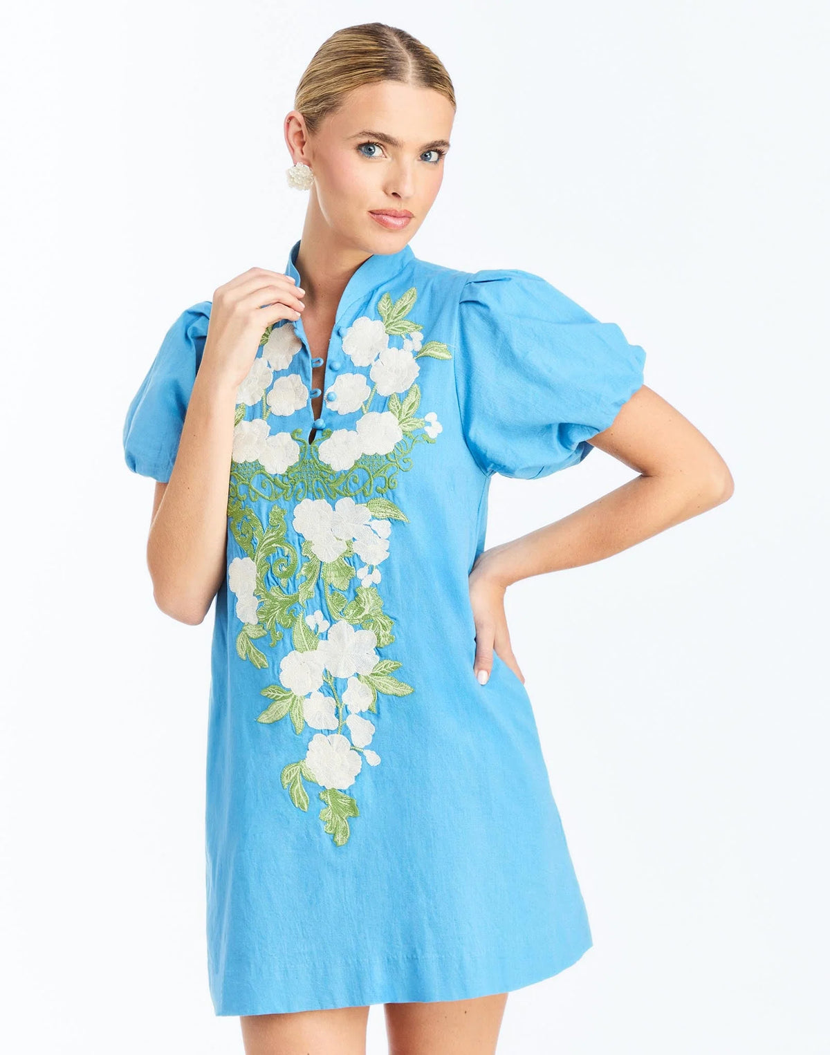 Elliana Barong Mini Dress