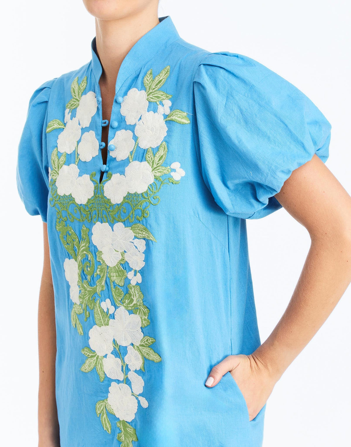 Elliana Barong Mini Dress