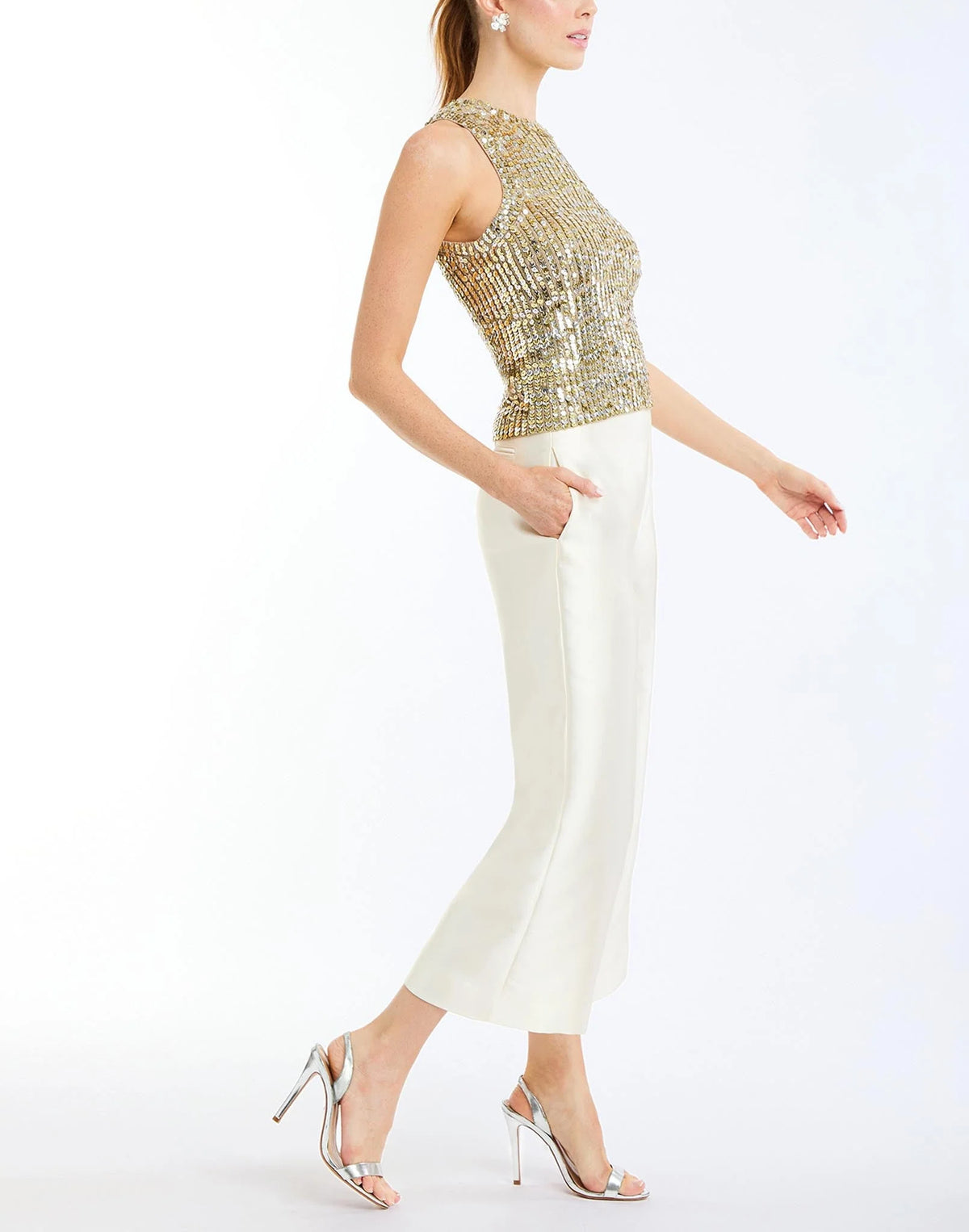 Everly Knit Sequin Top