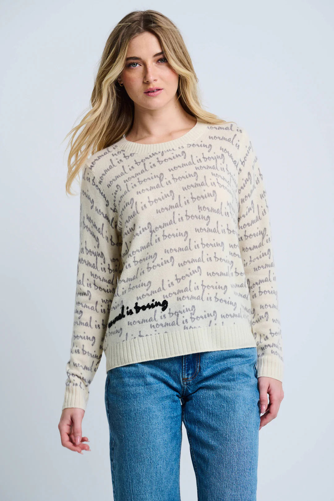 Normal is Boring Sweater