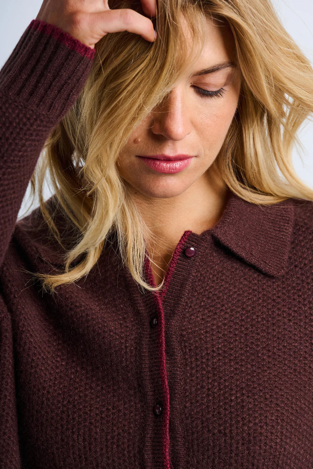 Honeycomb Knit Shirt