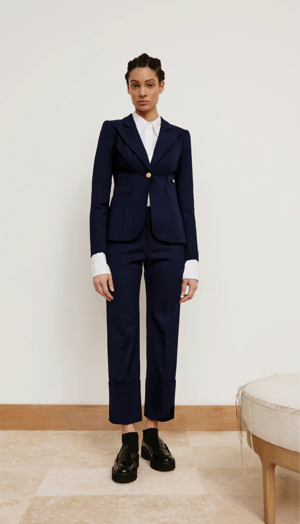 Full Back Duchess Blazer Navy