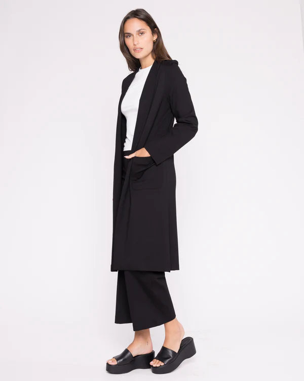 Ponte Knit Smoking Jacket