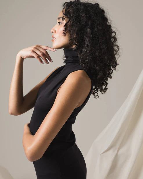 Tank Midi Turtleneck Dress