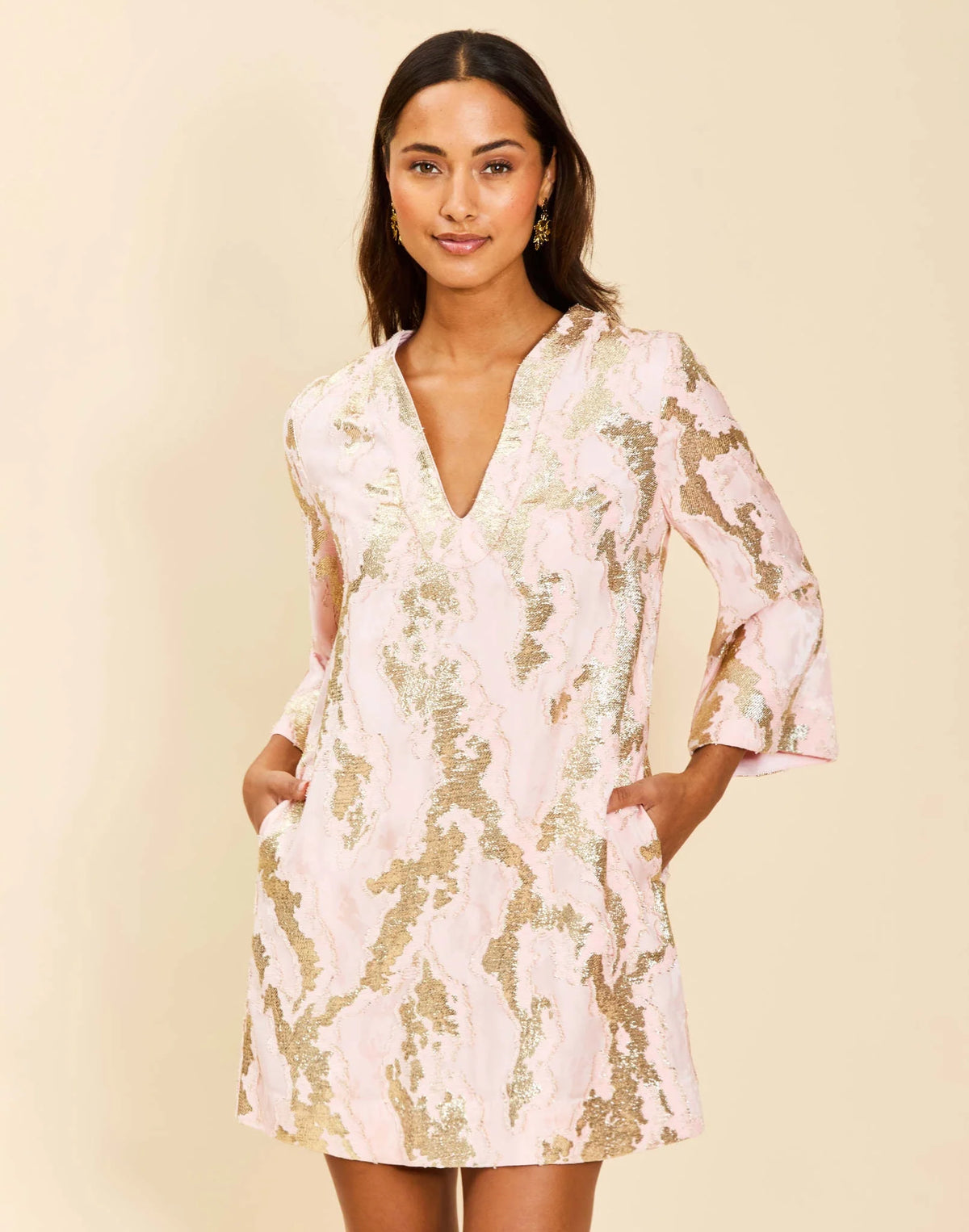 Ines Mini Caftan Dress