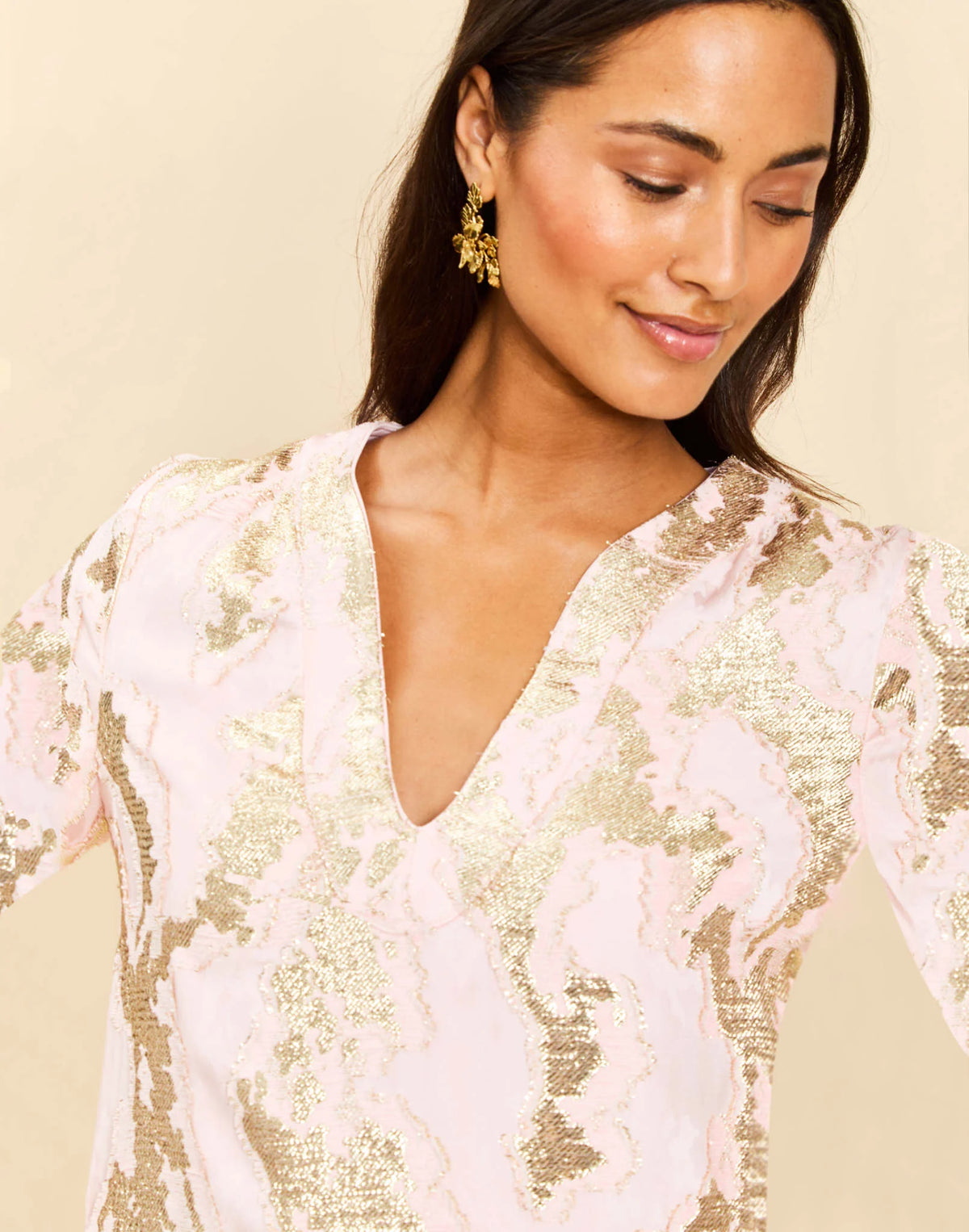 Ines Mini Caftan Dress