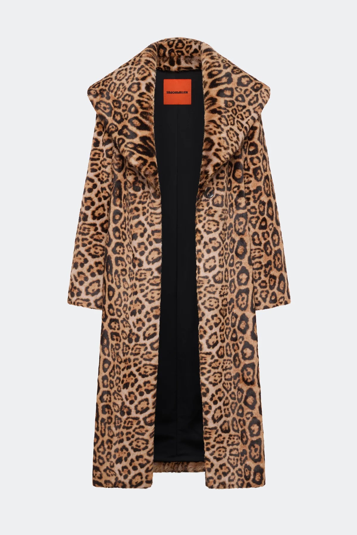 Jones Leopard Wrap Coat