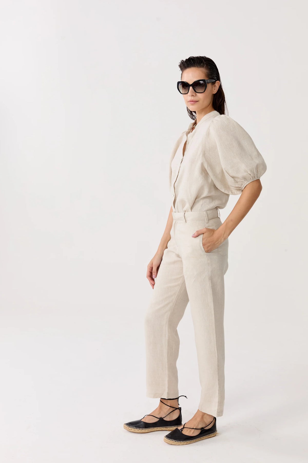 Bubble Linen Shirt