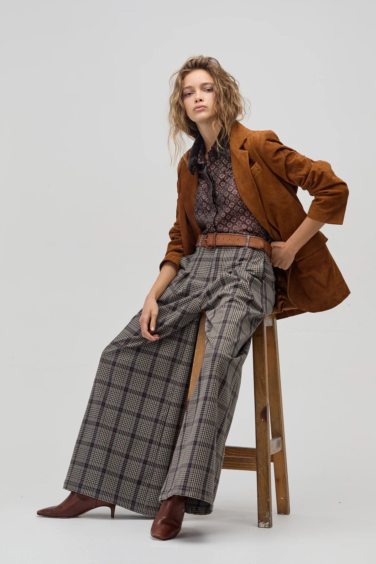 Super Culotte Twill Pants