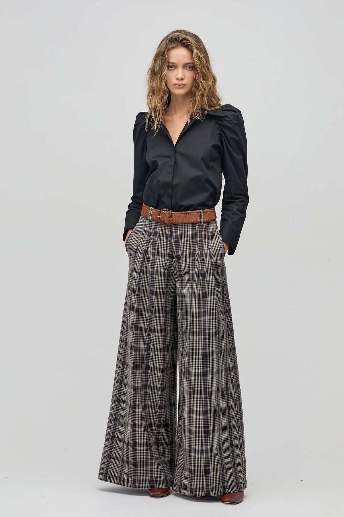 Super Culotte Twill Pants