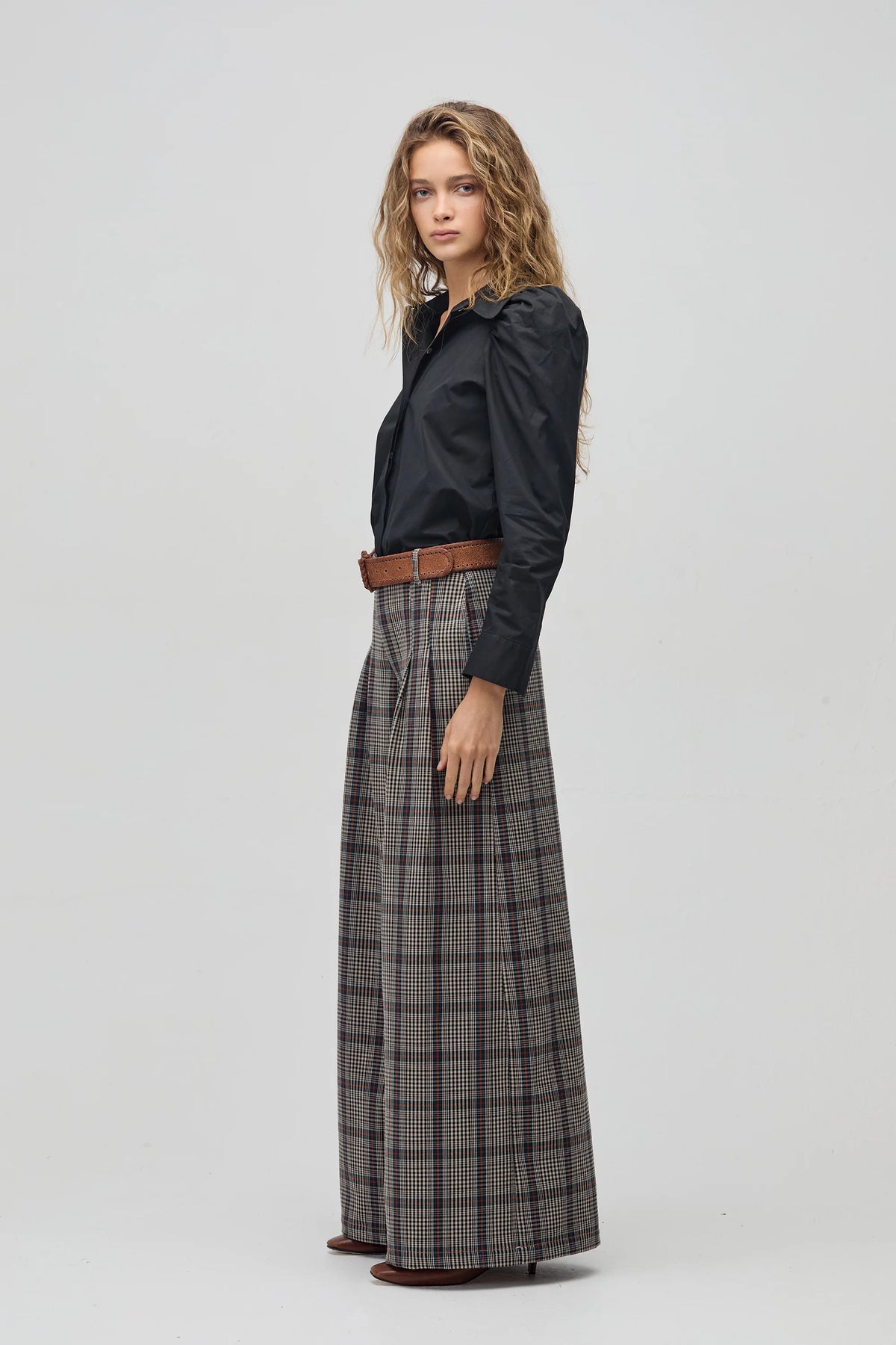 Super Culotte Twill Pants