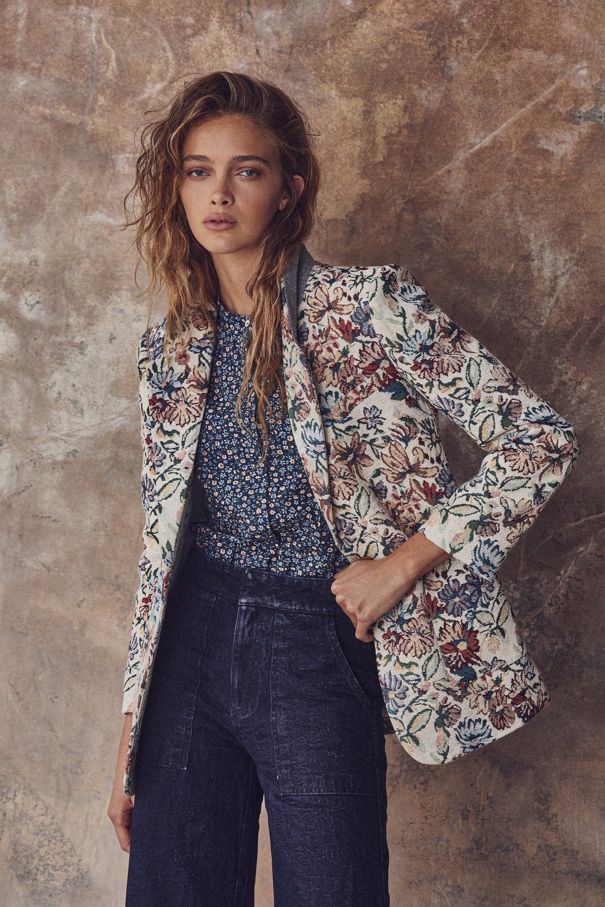Miro Brocade Blazer