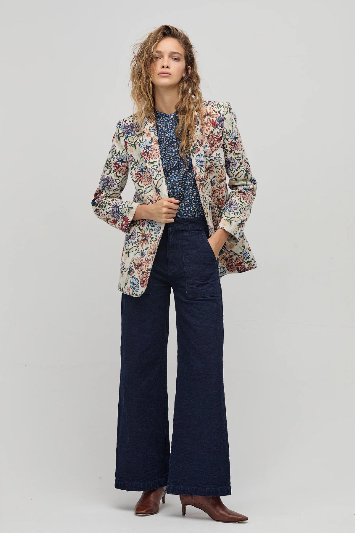 Miro Brocade Blazer