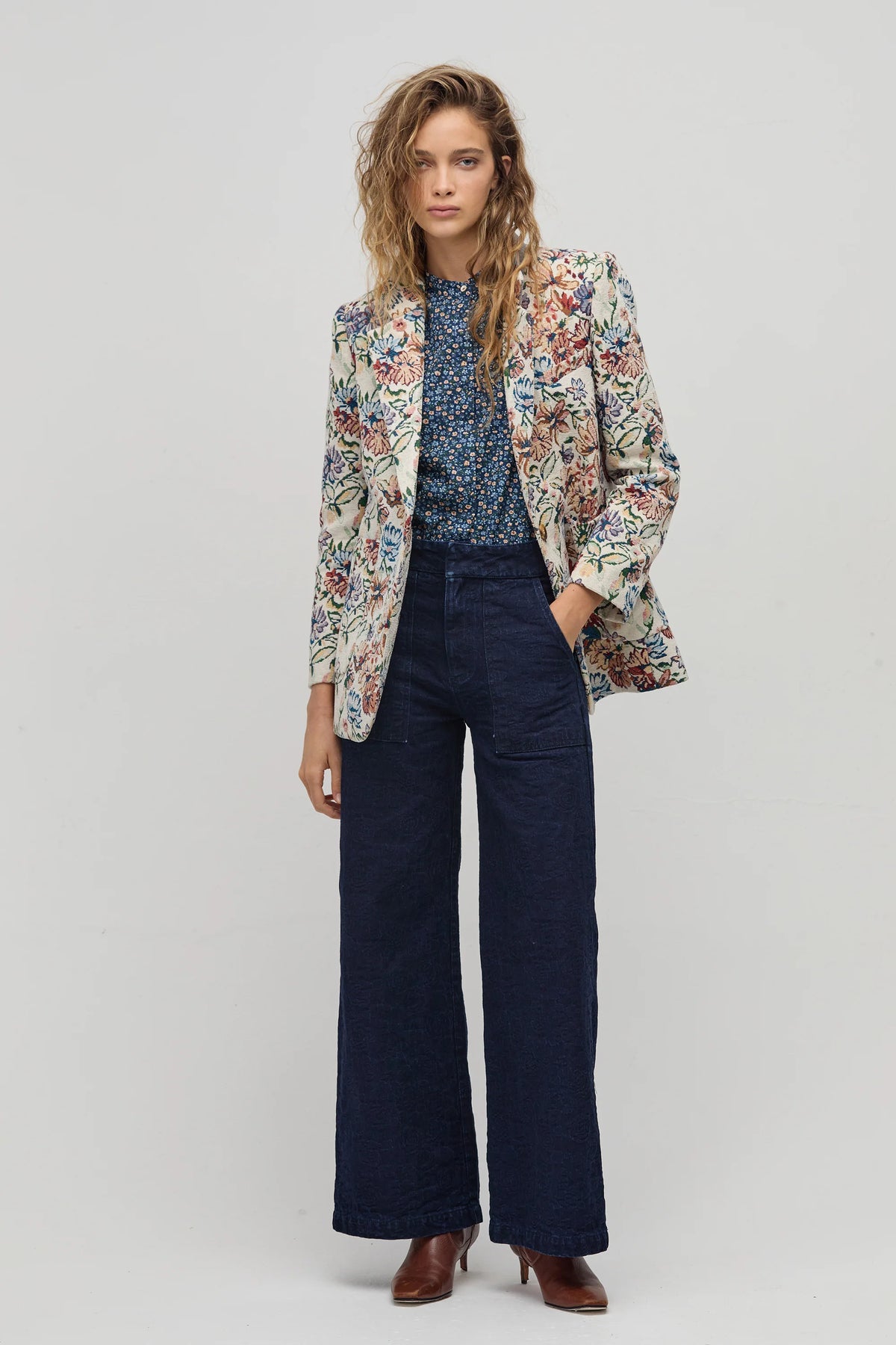 Miro Brocade Blazer