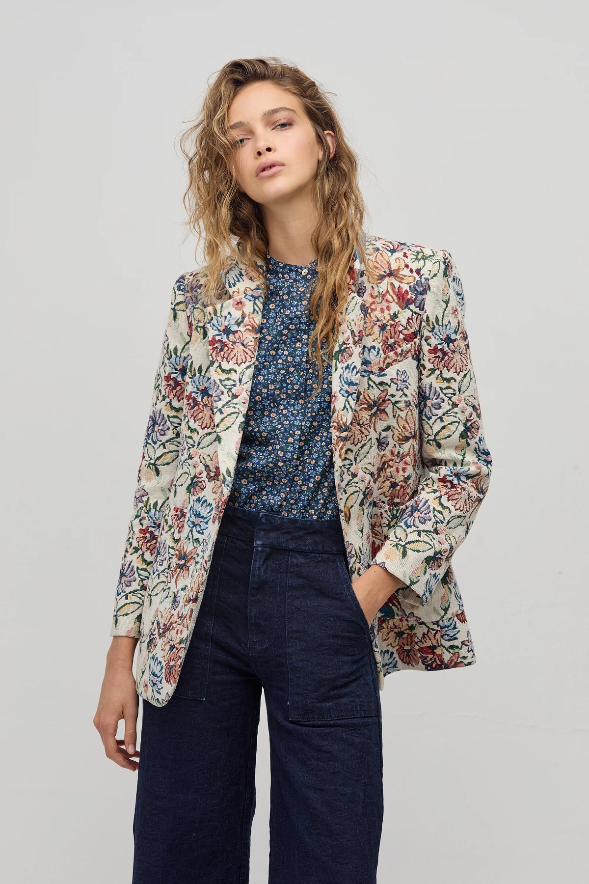 Miro Brocade Blazer