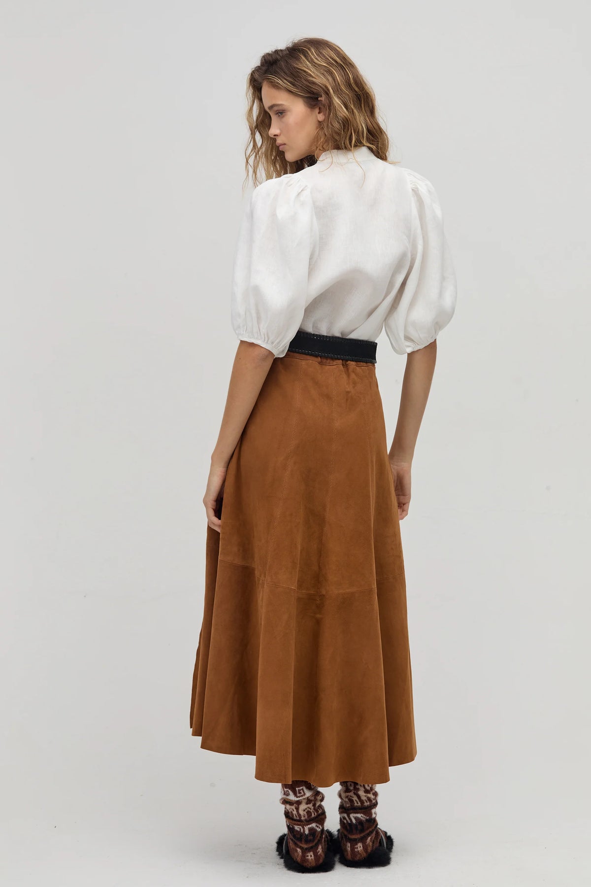 Alamo Suede Skirt