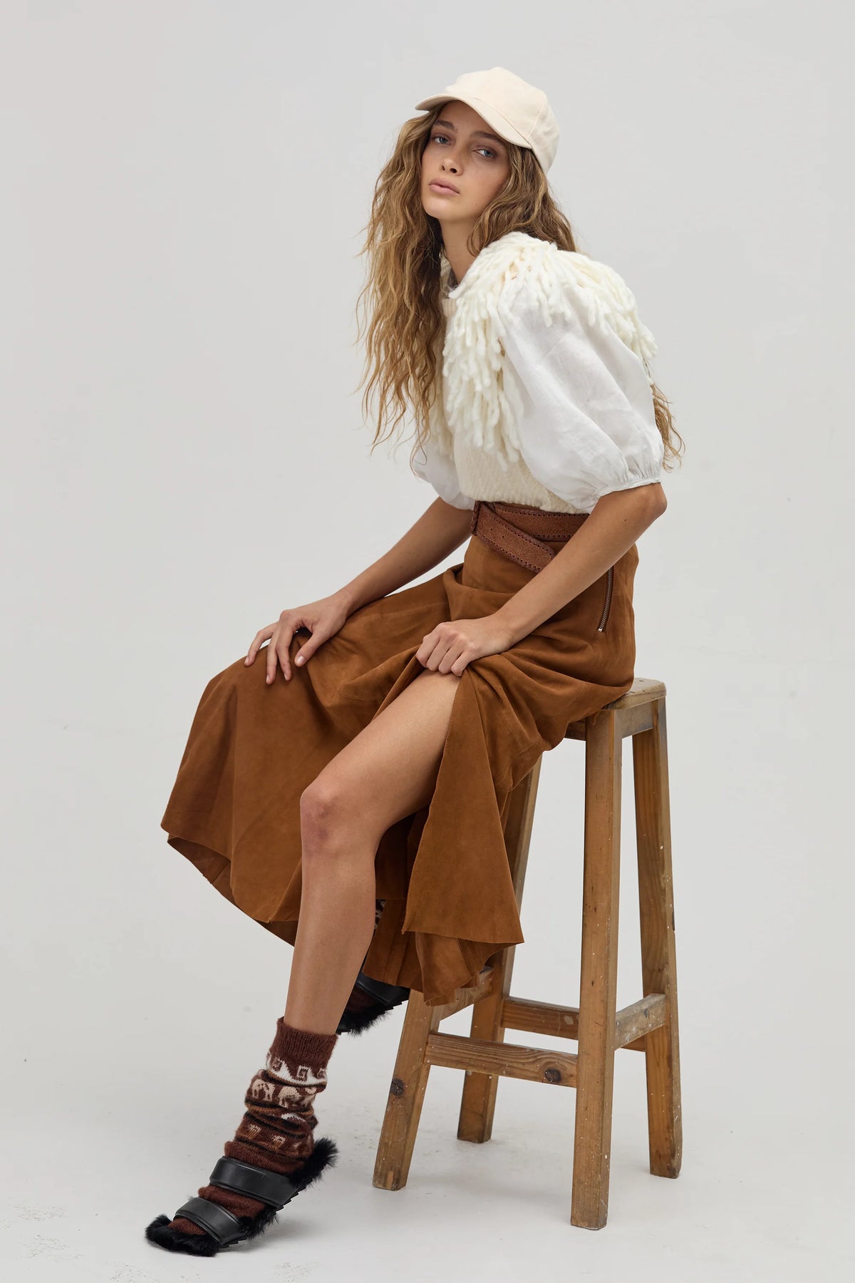 Alamo Suede Skirt