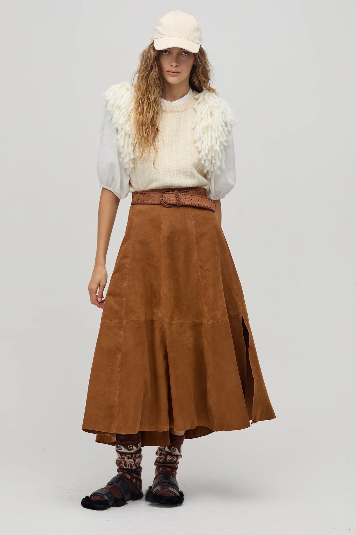 Alamo Suede Skirt