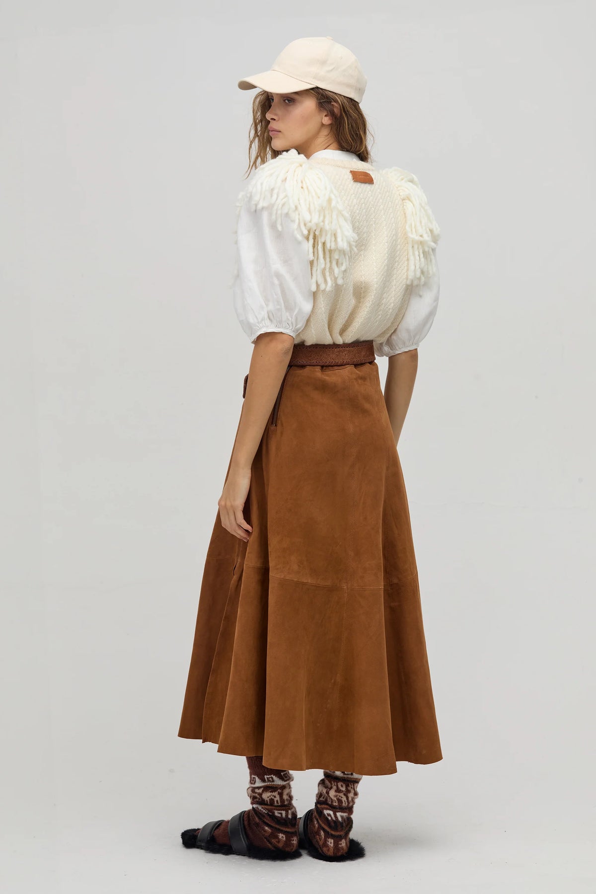Alamo Suede Skirt