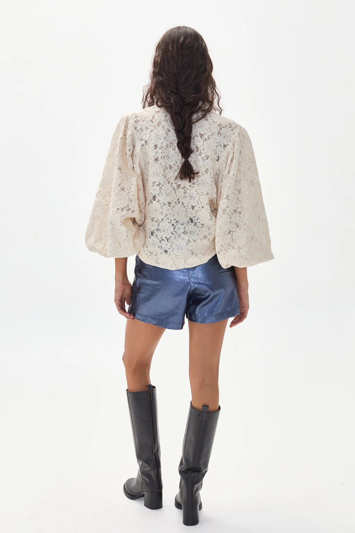 Claire Cotton Lace Shirt