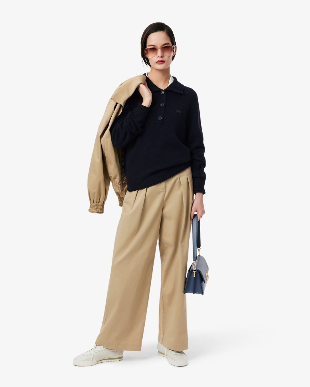 Women&#39;s Wool High-Neck Sweater