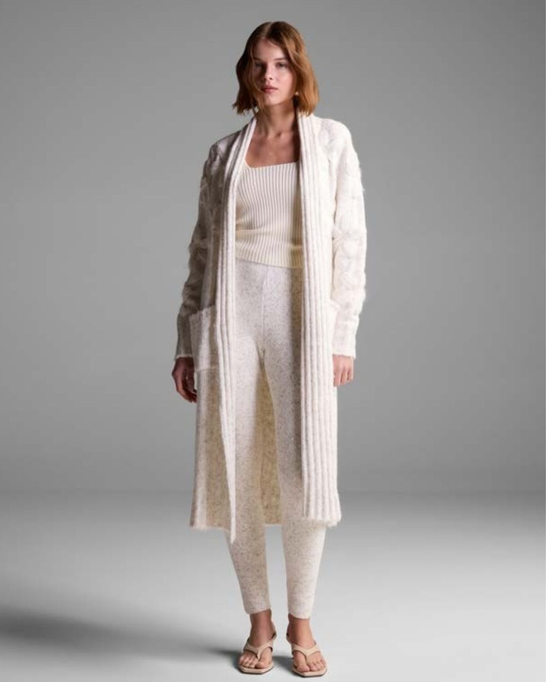 Elongated Embroidered Coat