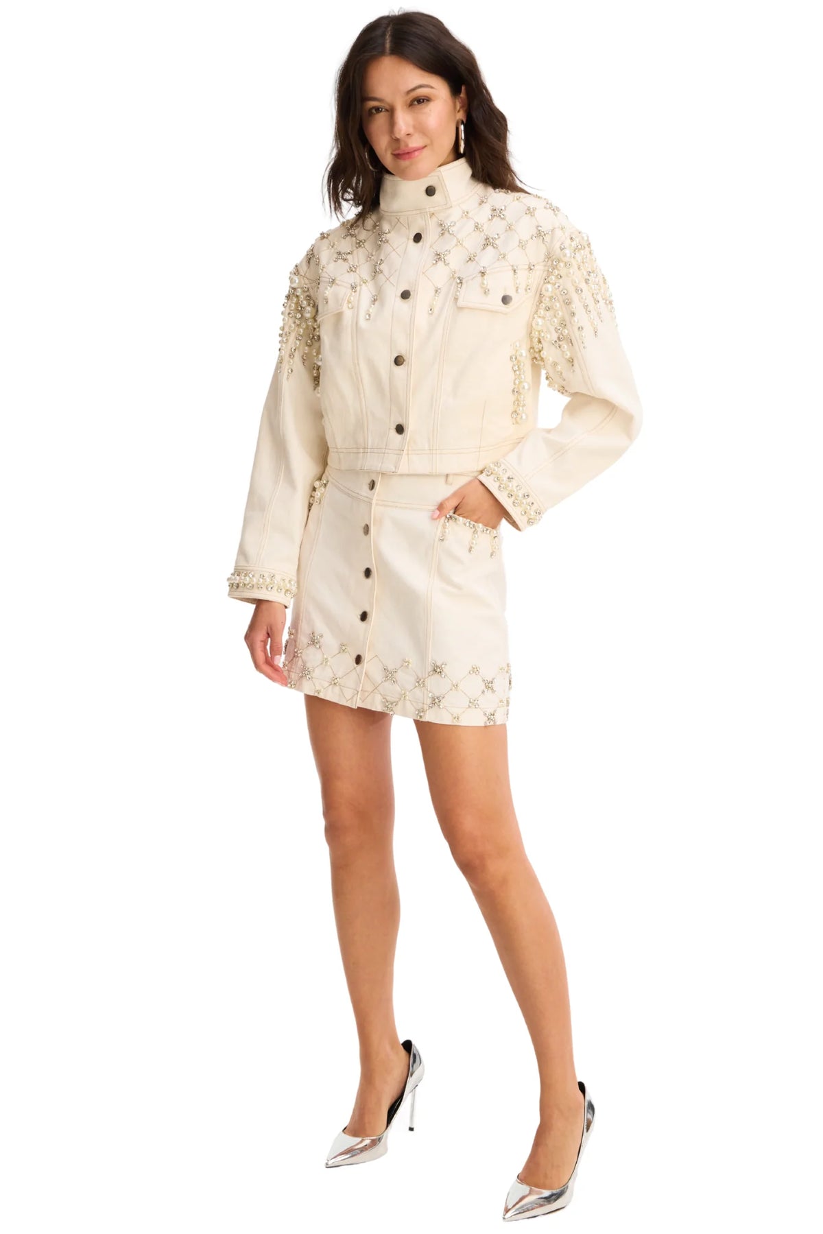 Rhinestone Harper Skirt