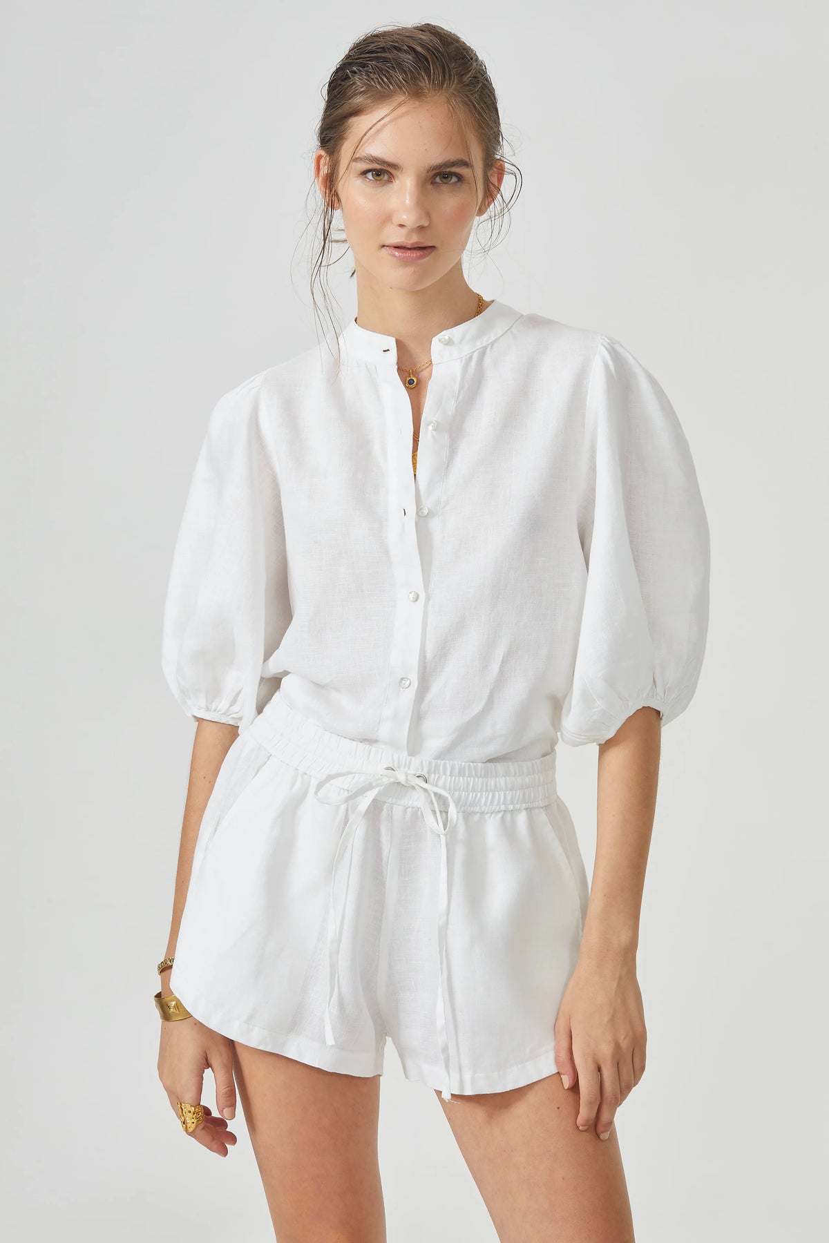 Bubble Linen Shirt