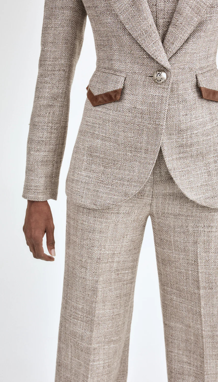 Taped Seamed Blazer
