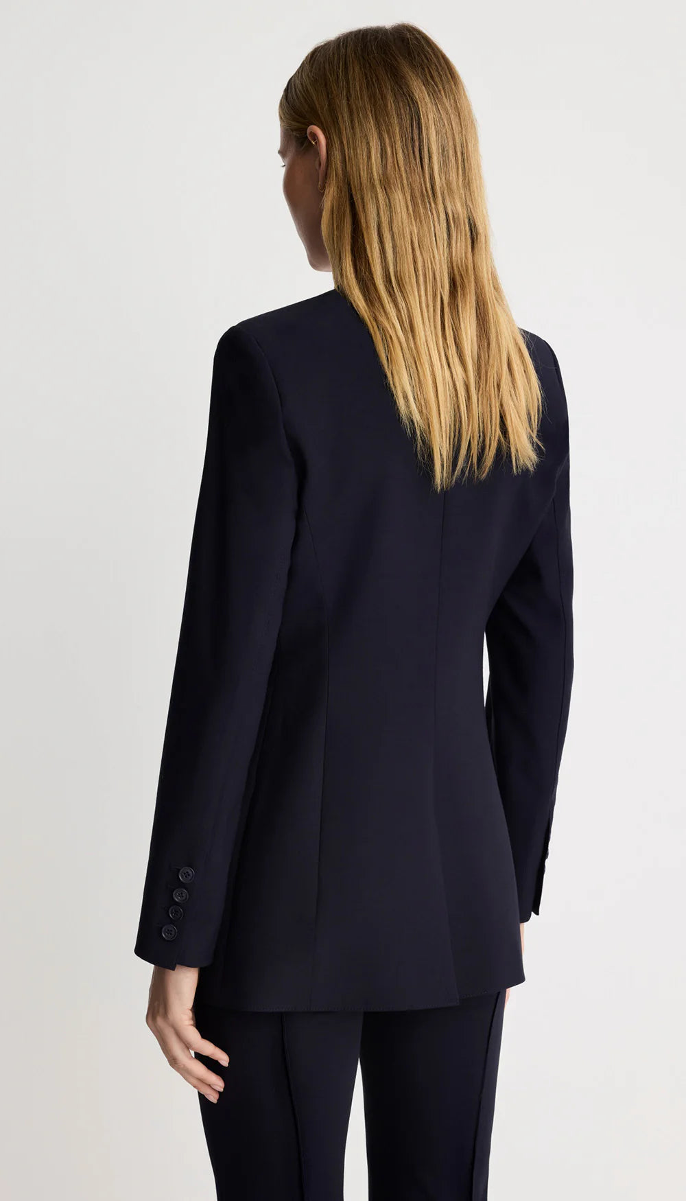 Collarless Blazer