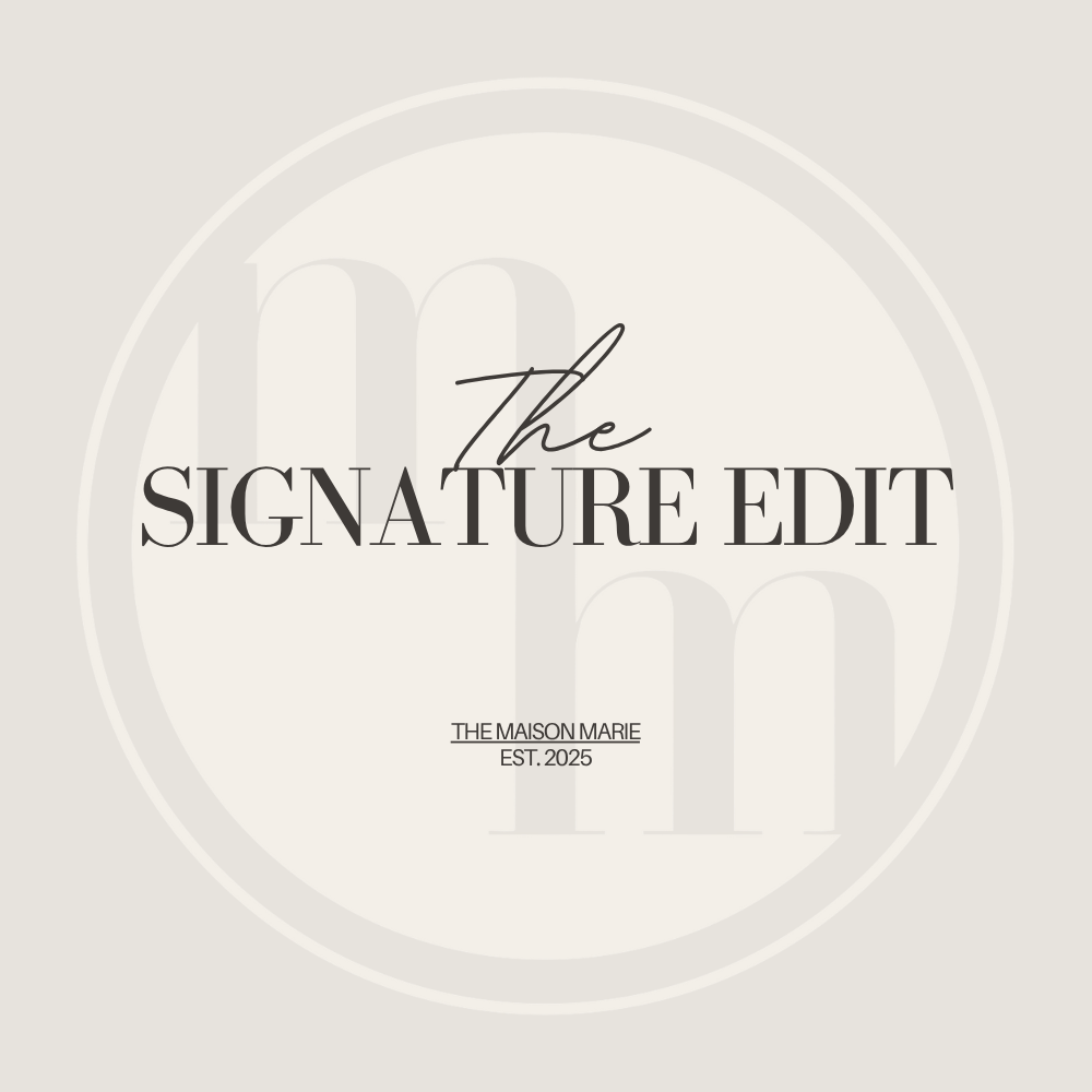 Signature Edit - 8 pieces/month