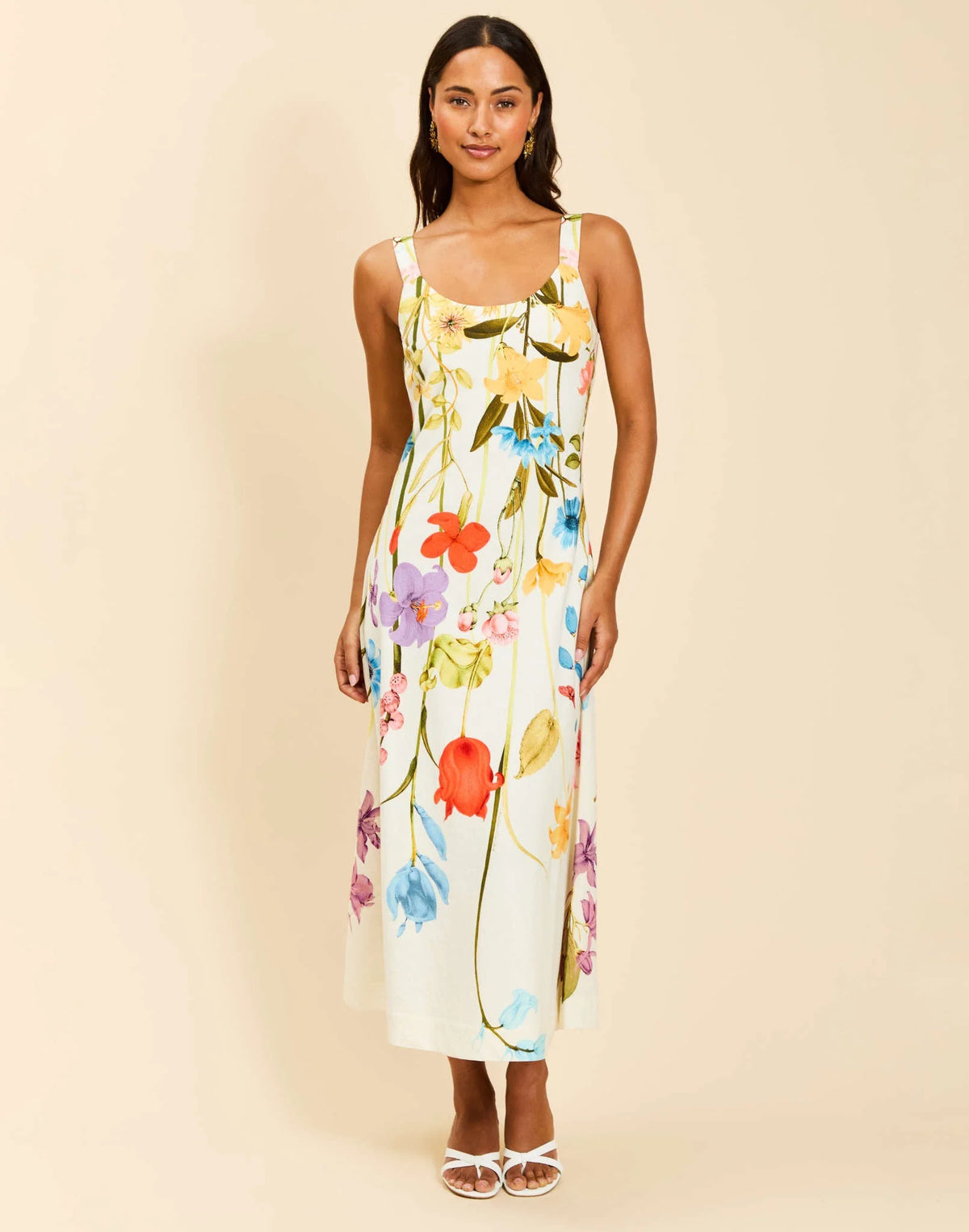 Sugarcane Slip Midi Dress