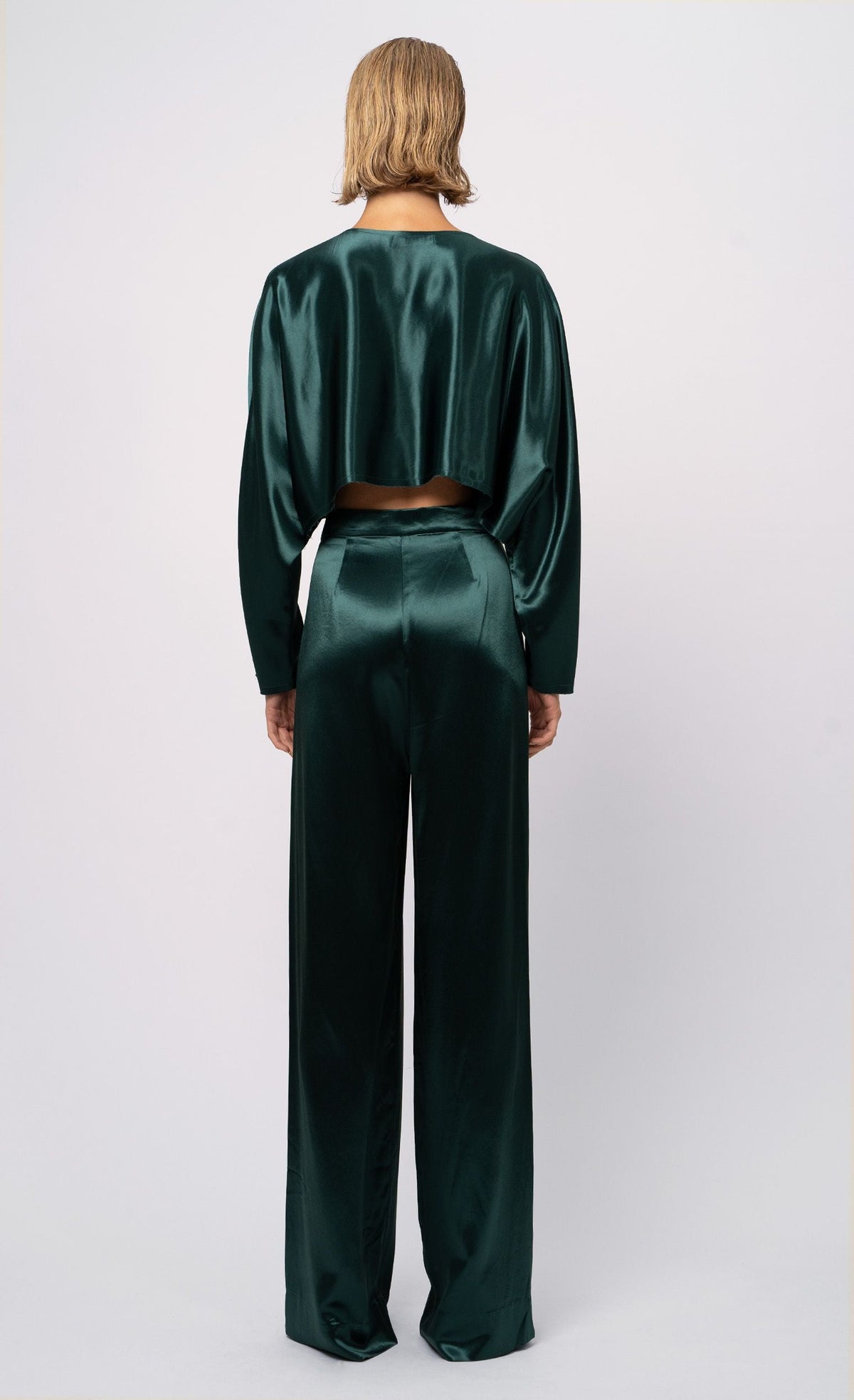 Emilia Crop - Emerald