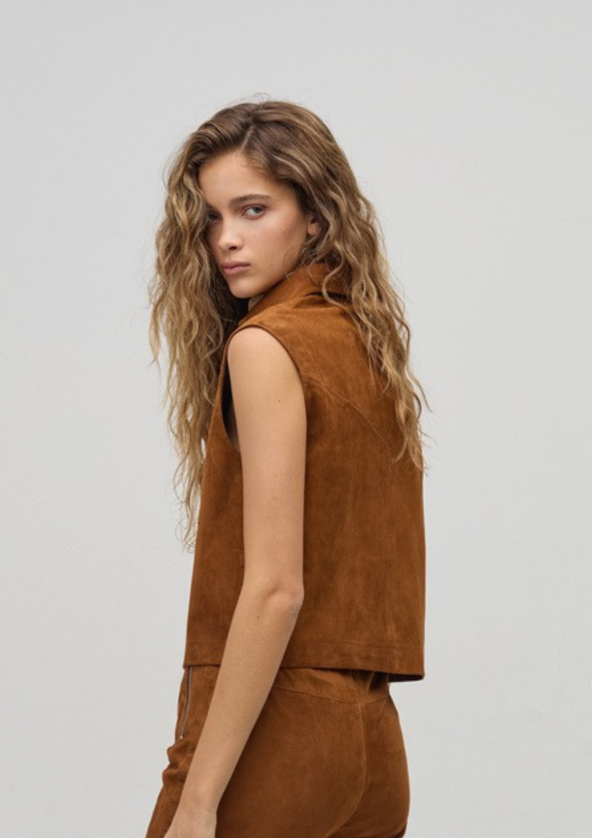 Inca Suede Top