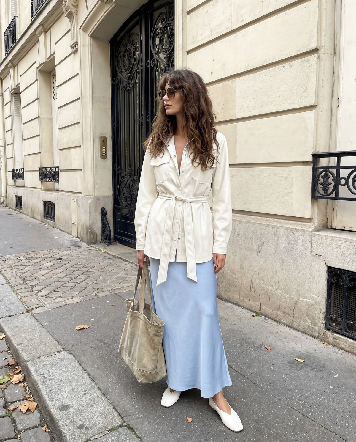 Vegan Leather Shacket