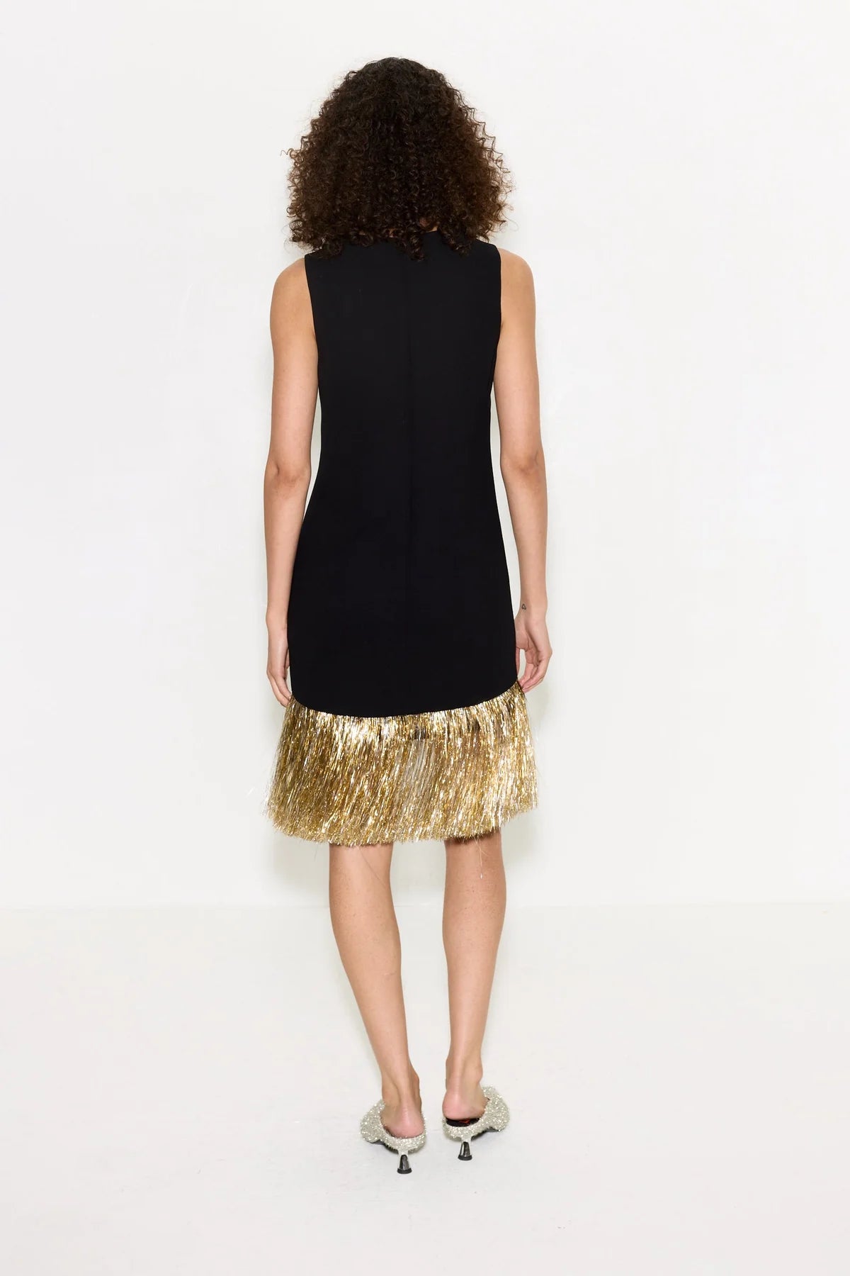 Bowie fringe mini dress