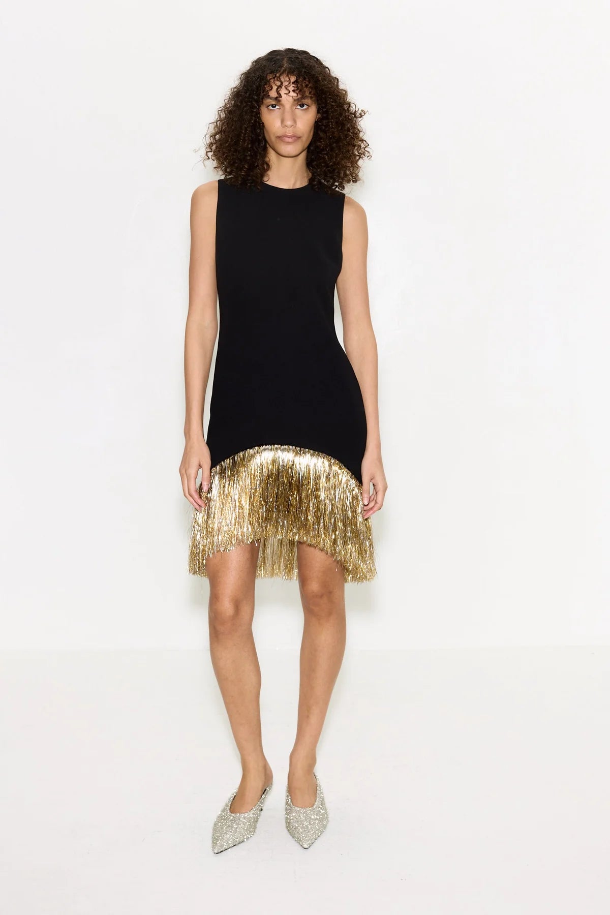Bowie fringe mini dress