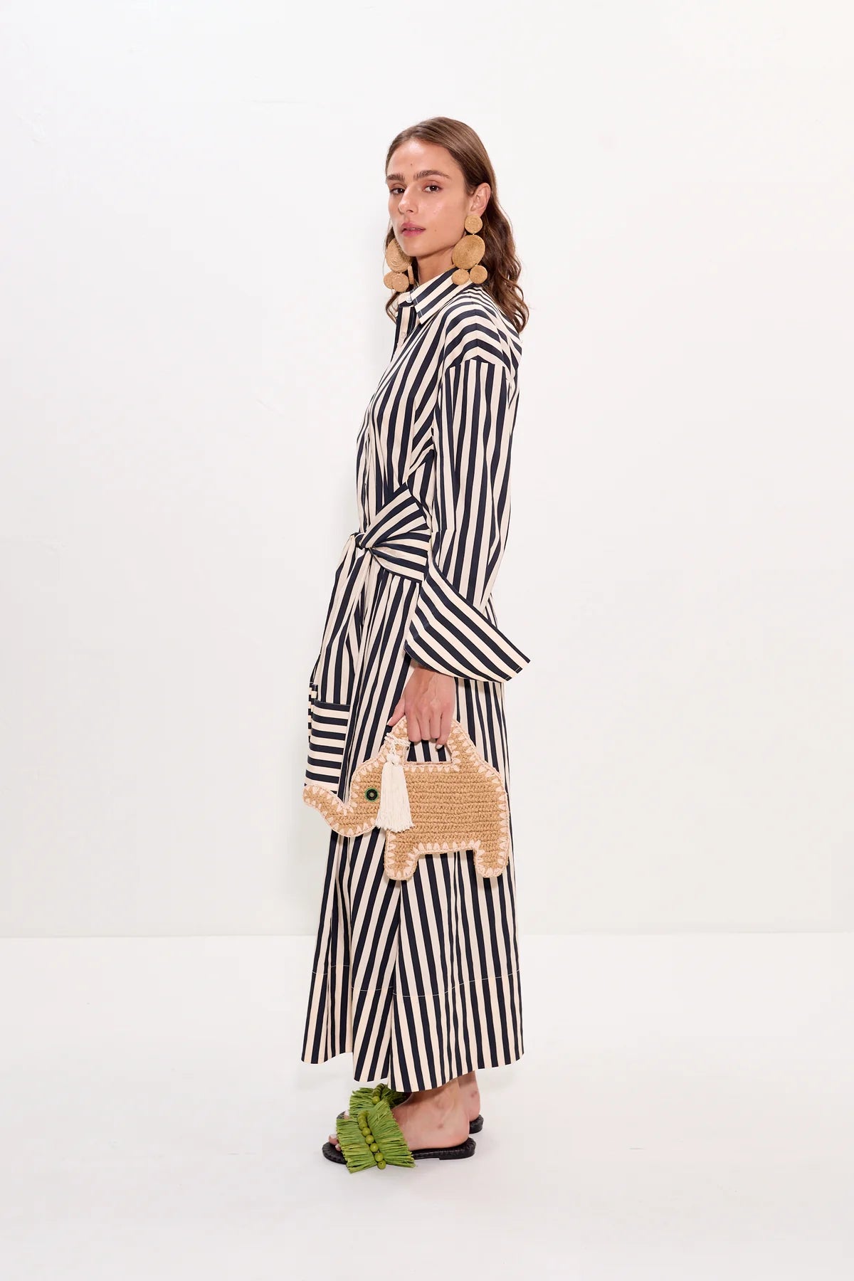 INNA POPLIN MAXI DRESS