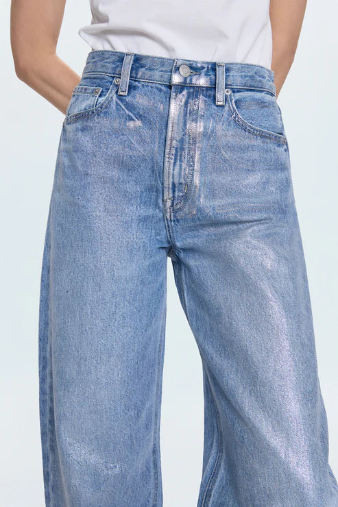 Wes High Rise Barrel Jean