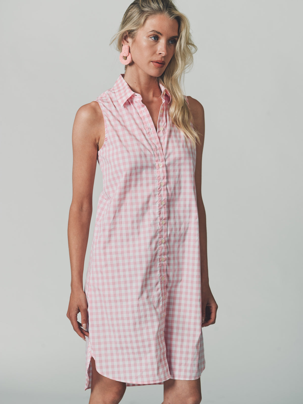The Sleeveless Shirt Dress