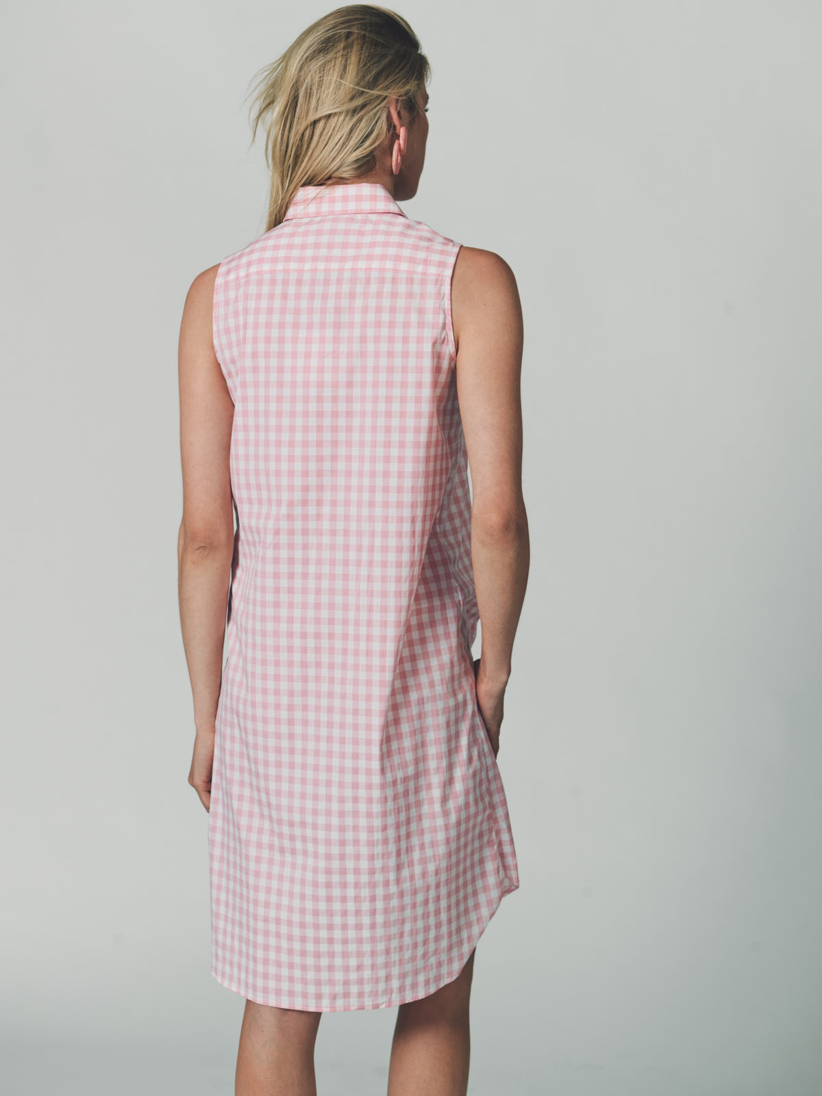 The Sleeveless Shirt Dress