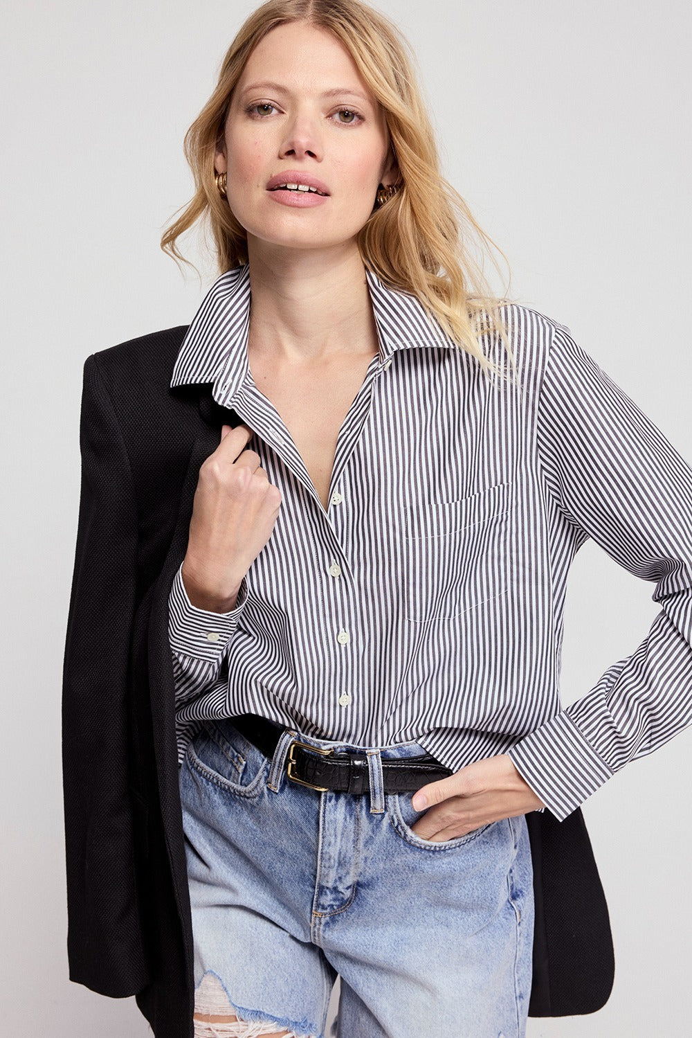 Black/White Stripe