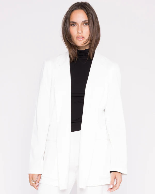 Ponte Knit Oversized Blazer