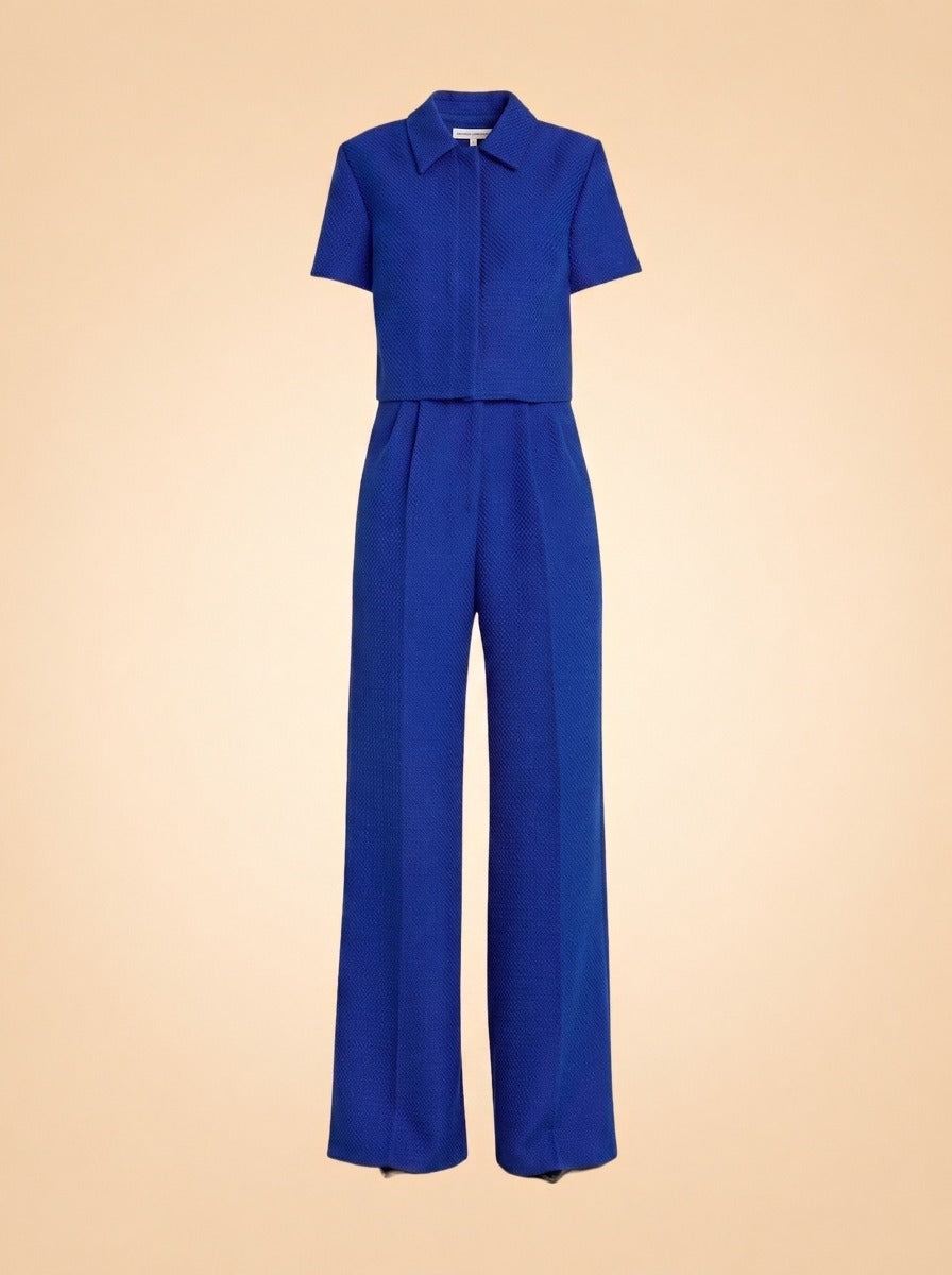 Alistair Top & Pants Set by Amanda Uprichard in Blue