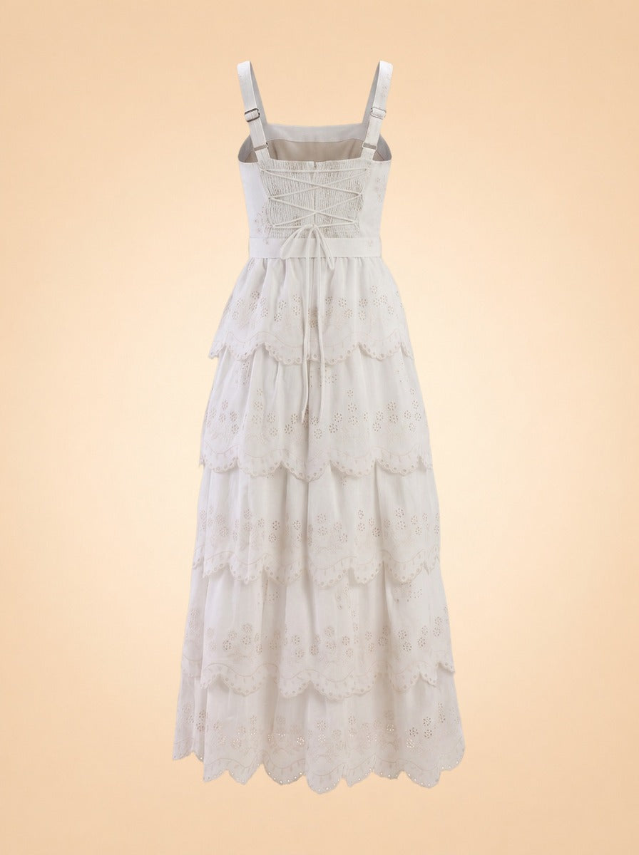 Amuor Dress by Eddy in Ivory