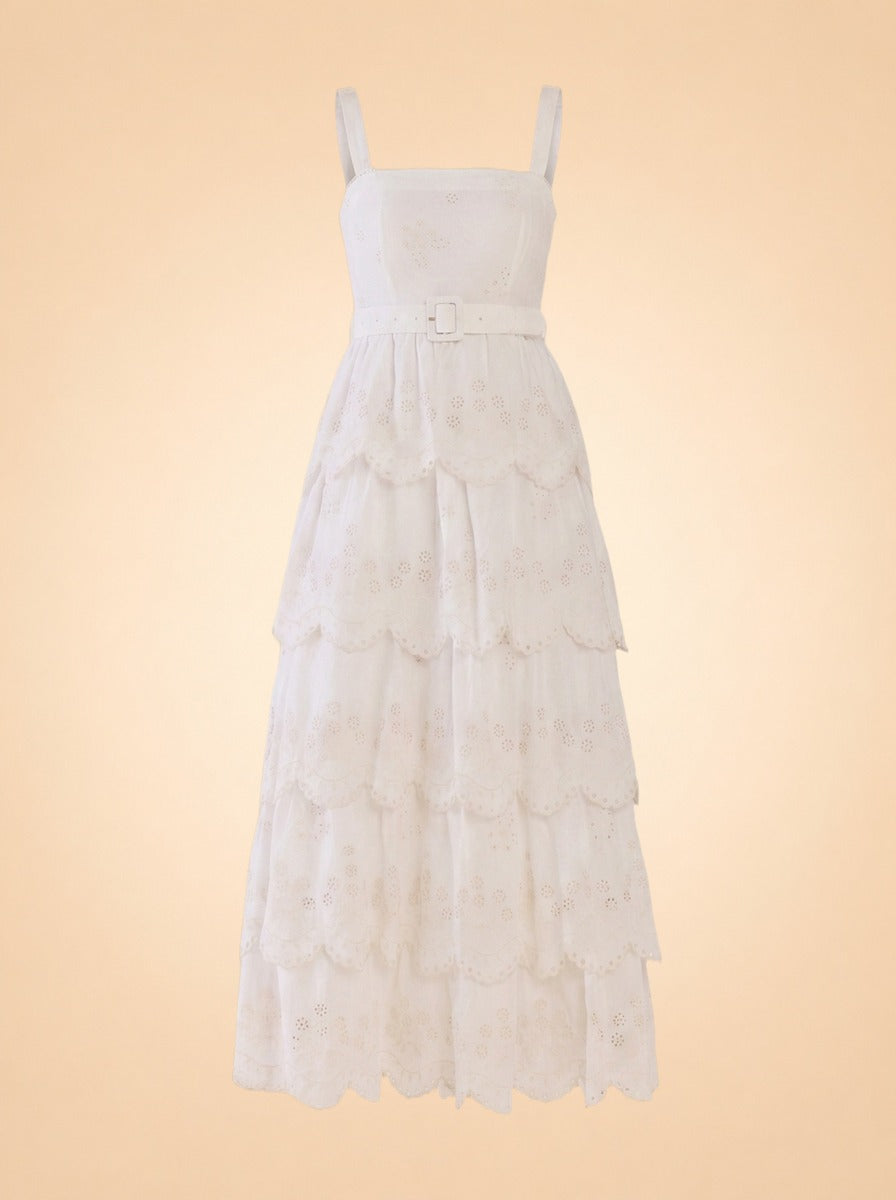 Amuor Dress by Eddy in Ivory