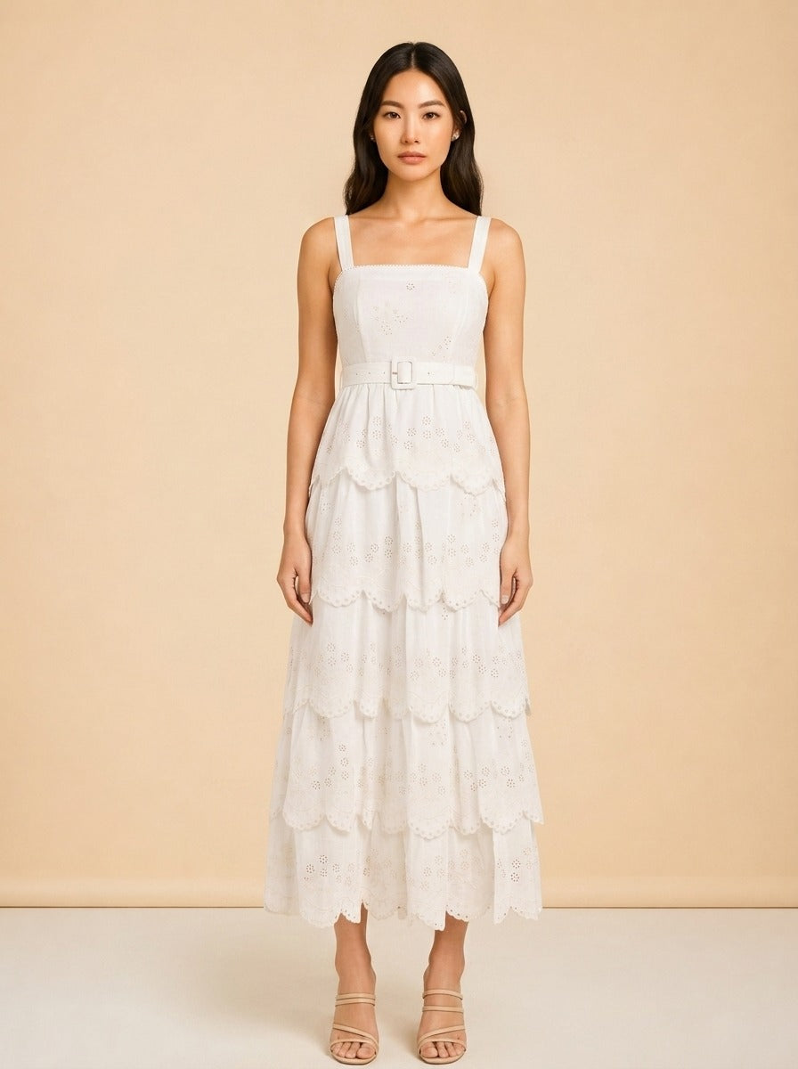 Amuor Dress by Eddy in Ivory