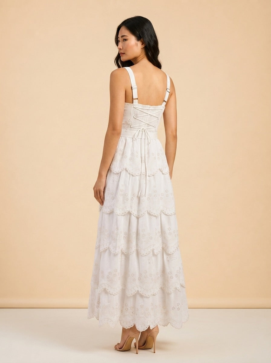 Amuor Dress by Eddy in Ivory