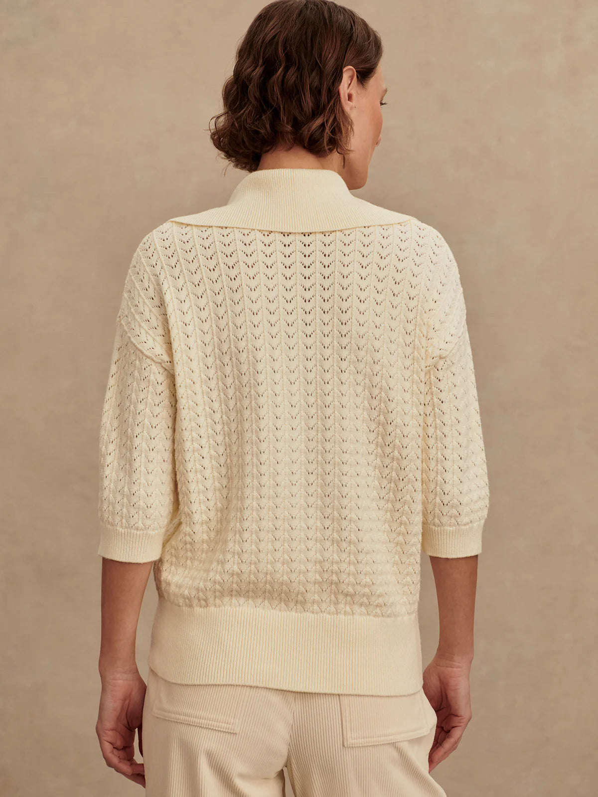 Arney Half-Zip Knit Polo