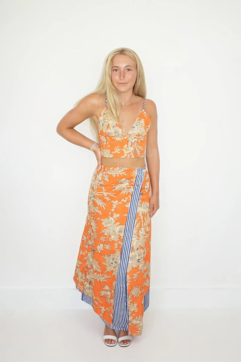 Kitsu Wrap Skirt
